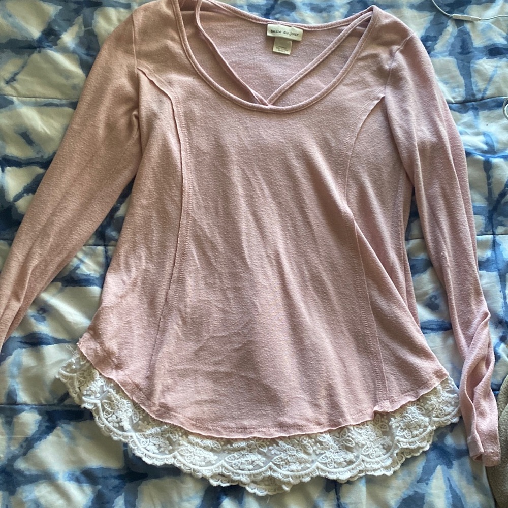 Pink top.Size: S